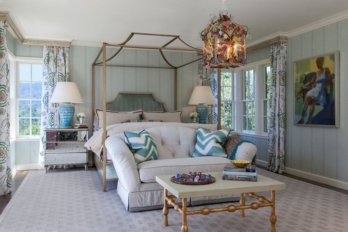 A show house bedroom by House of Ruby Interior Design
