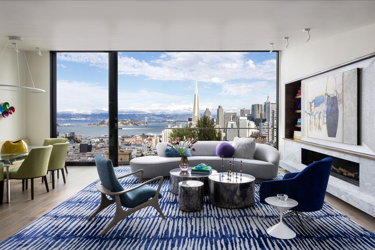 A San Francisco living room by Kendall Wilkinson Design